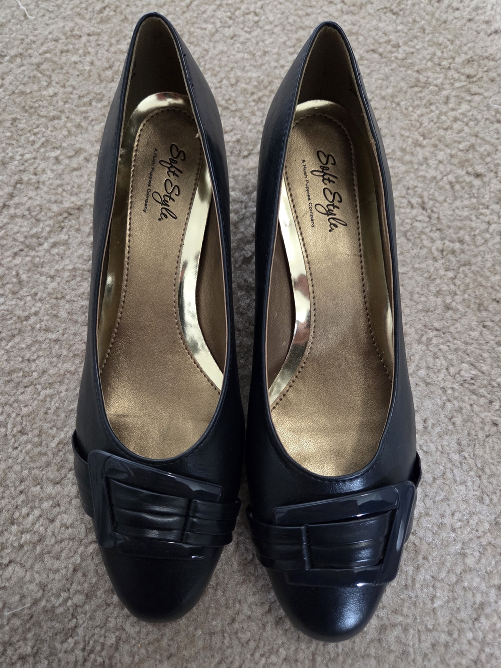 Soft Style Women's Navy  Dress Pumps